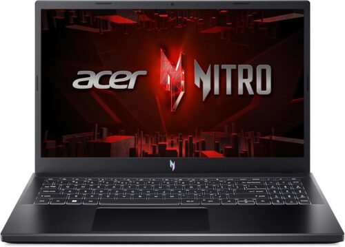 Acer Nitro V Gaming Laptop | Intel Core i9-13900H Processor | NVIDIA GeForce RTX 4060 Laptop GPU | 15.6″ FHD IPS 144Hz Display | 16GB DDR5 | 512GB Gen 4 SSD | WiFi 6 | Backlit KB | ANV15-51-99DR