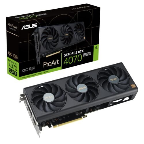ASUS ProArt GeForce RTX™ 4060 OC Edition 8GB GDDR6 Graphics Card (PCIe 4.0, 8GB GDDR6, DLSS 3, HDMI 2.1a, DisplayPort 1.4a)